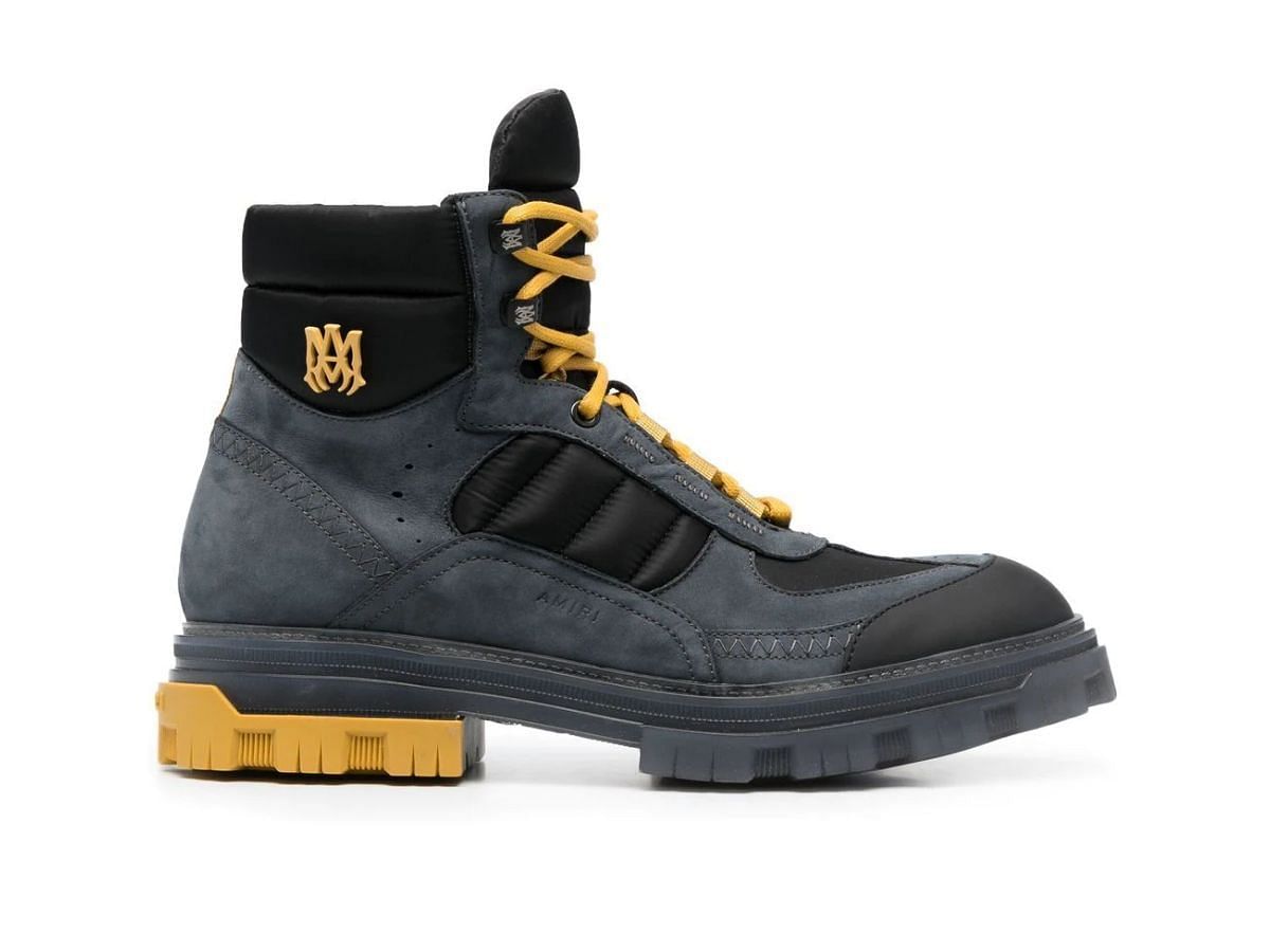 The workman two-tone sneakers (Image via Amiri)