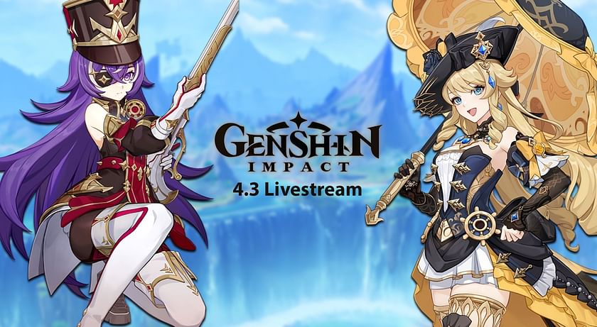 Genshin Impact 4.3 livestream codes release date and Special Program leaks
