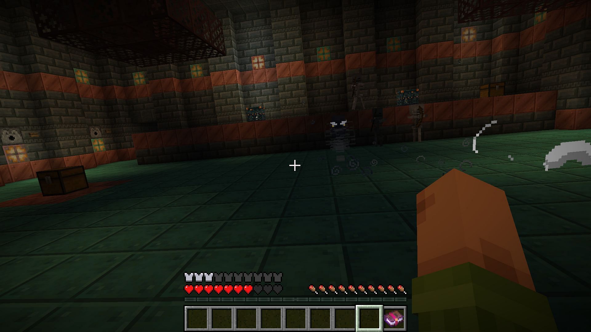 Trial spawners spawning Breeze and skeletons (Image via Mojang)