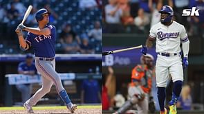 Nathaniel Lowe says Rangers can withstand Adolis Garcia's absence in World Series: "We scored 10 without him"