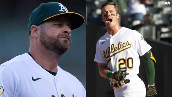 Mark Canha voices confidence in ex-teammate Stephen Vogt becoming new Guardians manager: "Any team would be lucky to have [him]"