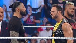 WWE SmackDown में Roman Reigns और LA Knight के सैगमेंट में मचा बवाल, Crown Jewel 2023 से पहले दोनों मेगास्टार्स ने दी एक-दूसरे को धमकी