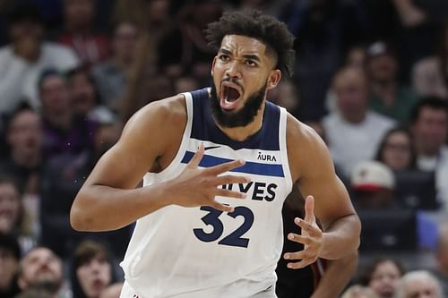 Minnesota Timberwolves star big man Karl-Anthony Towns