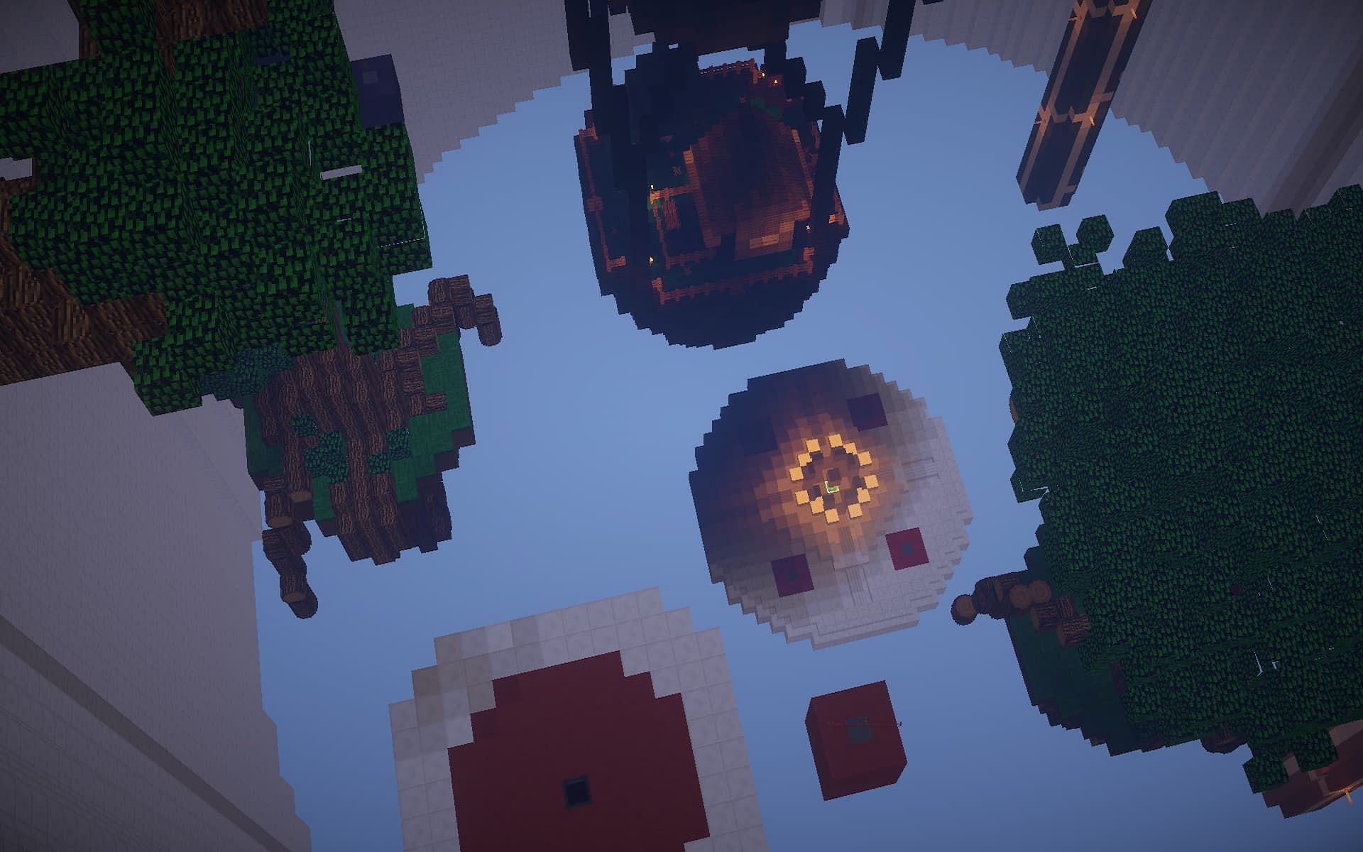 Bring your A-game for this fast-paced PvP map (Image via Minecraftmaps.com)