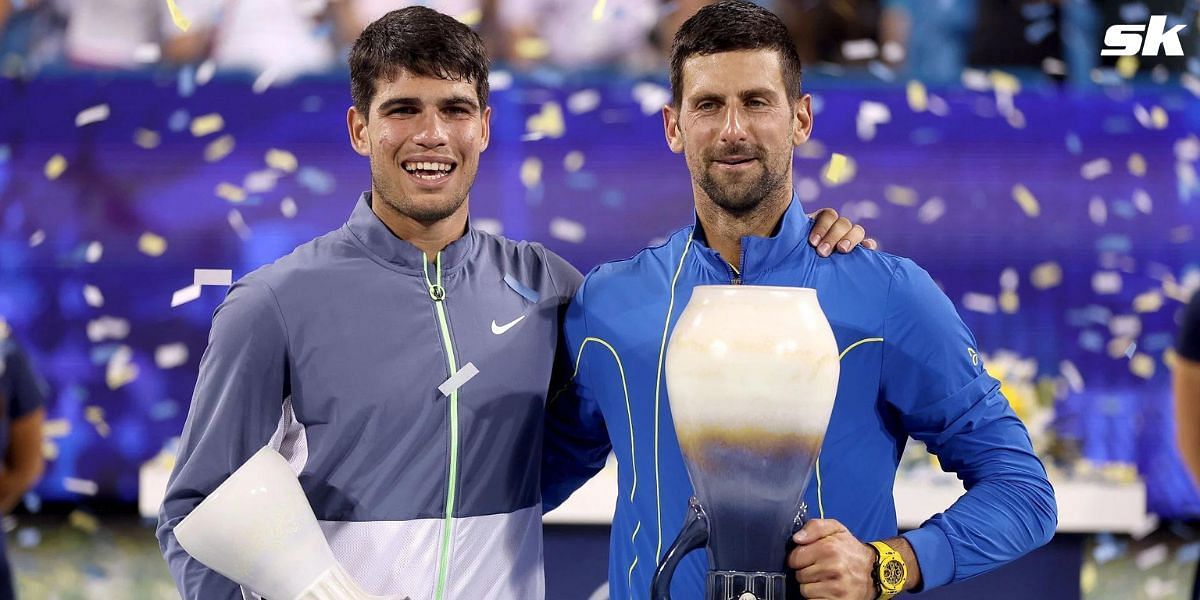 Novak Djokovic and Carlos Alcaraz contested the match of the season in the final of the 2023 Cincinnati Masters.