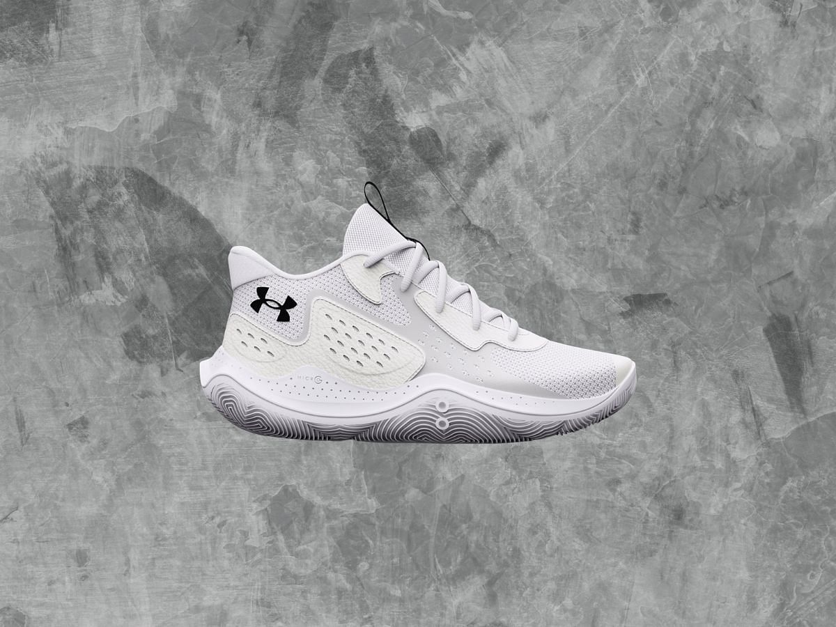The Jet 23 Wide basketball shoes (Image via Under Armour)