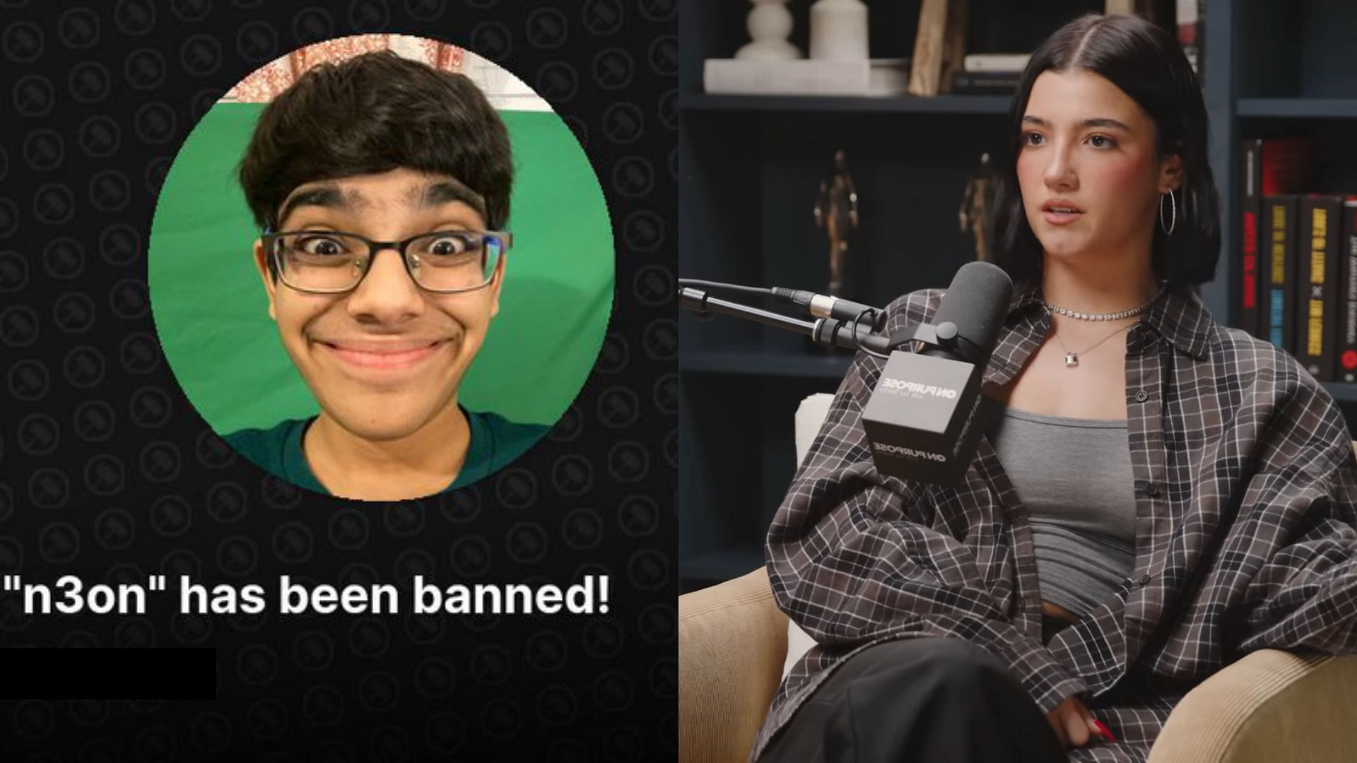 N3on banned on Twitch as Charli D