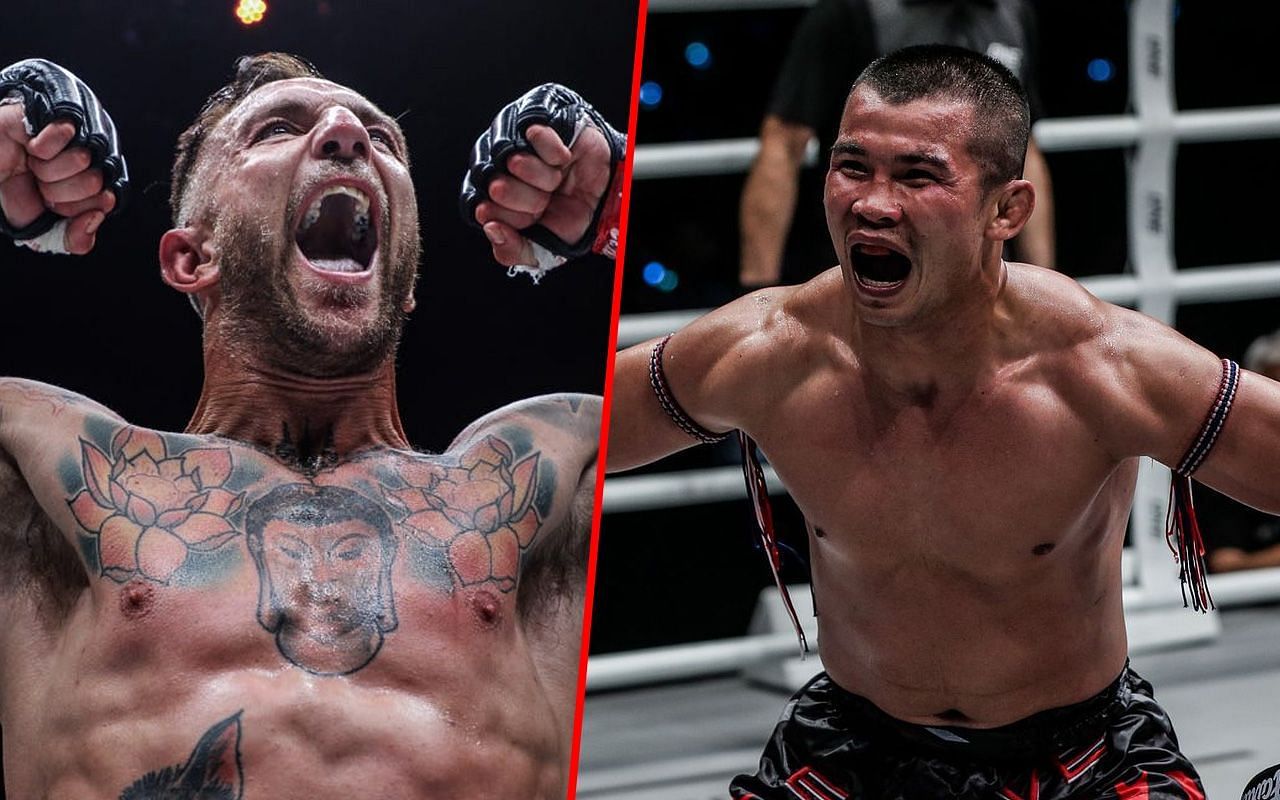 Liam Harrison and Nong-O Hama - Photo by ONE Championship