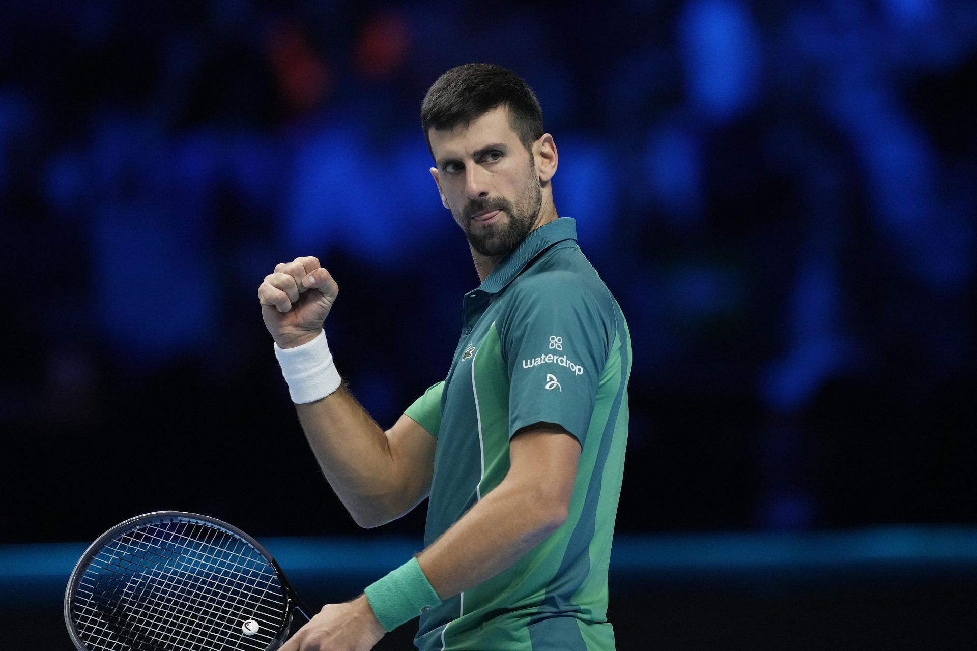 Novak Djokovic at the 2023 ATP Finals