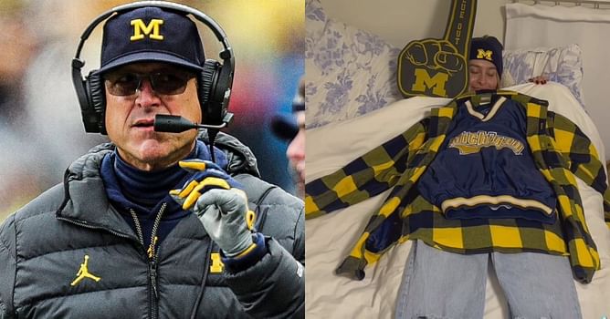 WATCH: Grace Harbaugh, daughter of Michigan HC Jim Harbaugh, shares her pre-game day routine