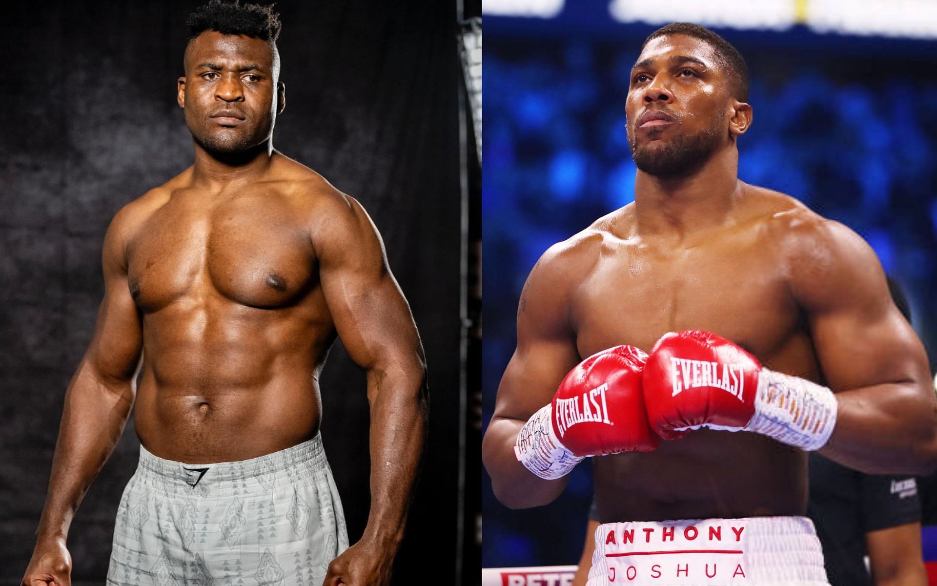 Francis Ngannou (left) and Anthony Joshua (right) [Images Courtesy: @GettyImages]