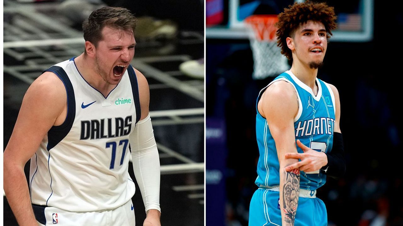 LaMelo Ball trails Luka Doncic in a rather unique statline