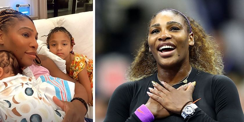 WATCH: Serena Williams & daughter Olympia fawn over newborn baby Adira ...