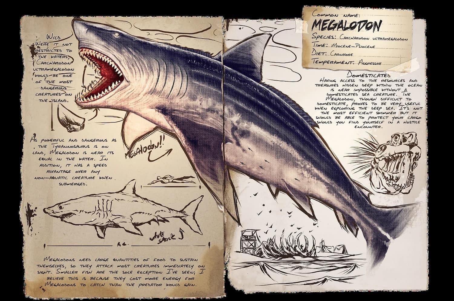 Megalodons are very deadly in combat (Image via Studio Wildcard)