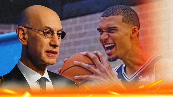 “You can’t teach height” - Adam Silver outlines high expectations from “charismatic” Victor Wembanyama