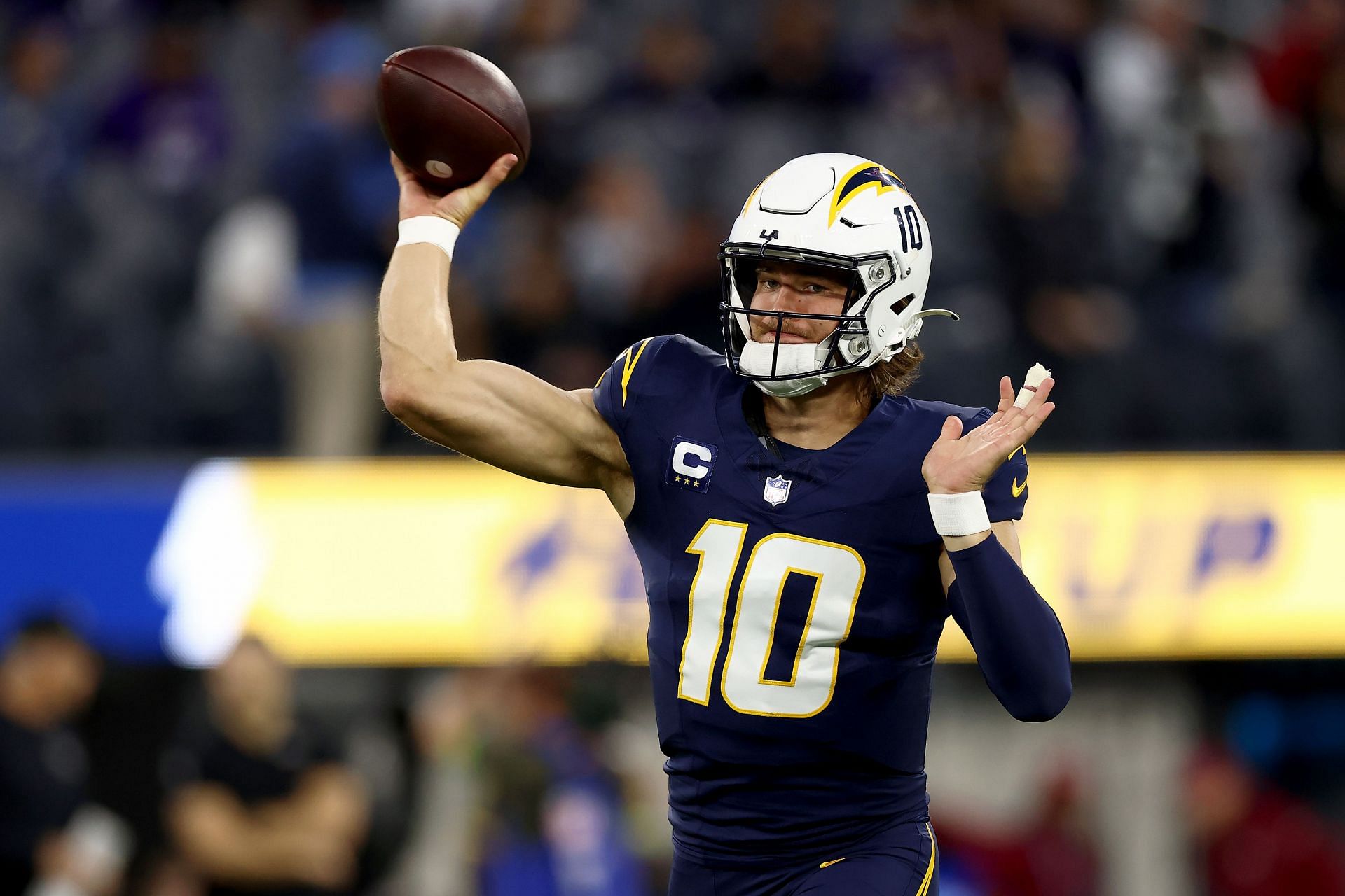 Justin Herbert: Baltimore Ravens v Los Angeles Chargers