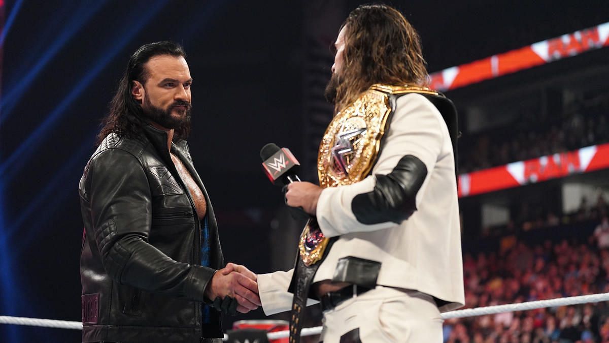 Drew McIntyre confronted Seth Rollins on RAW this week