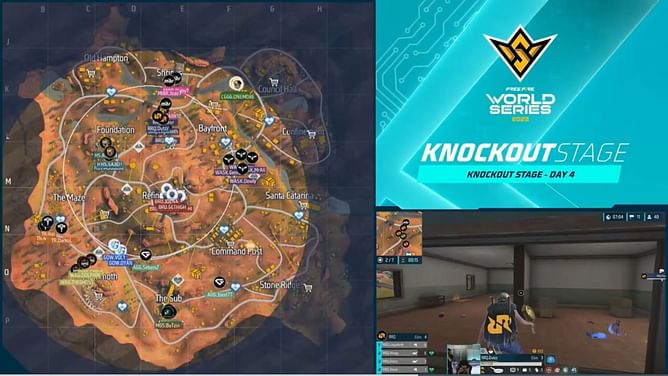 Free Fire World Series 2023 Knockout Day 4: Overall standings, highlights, and more