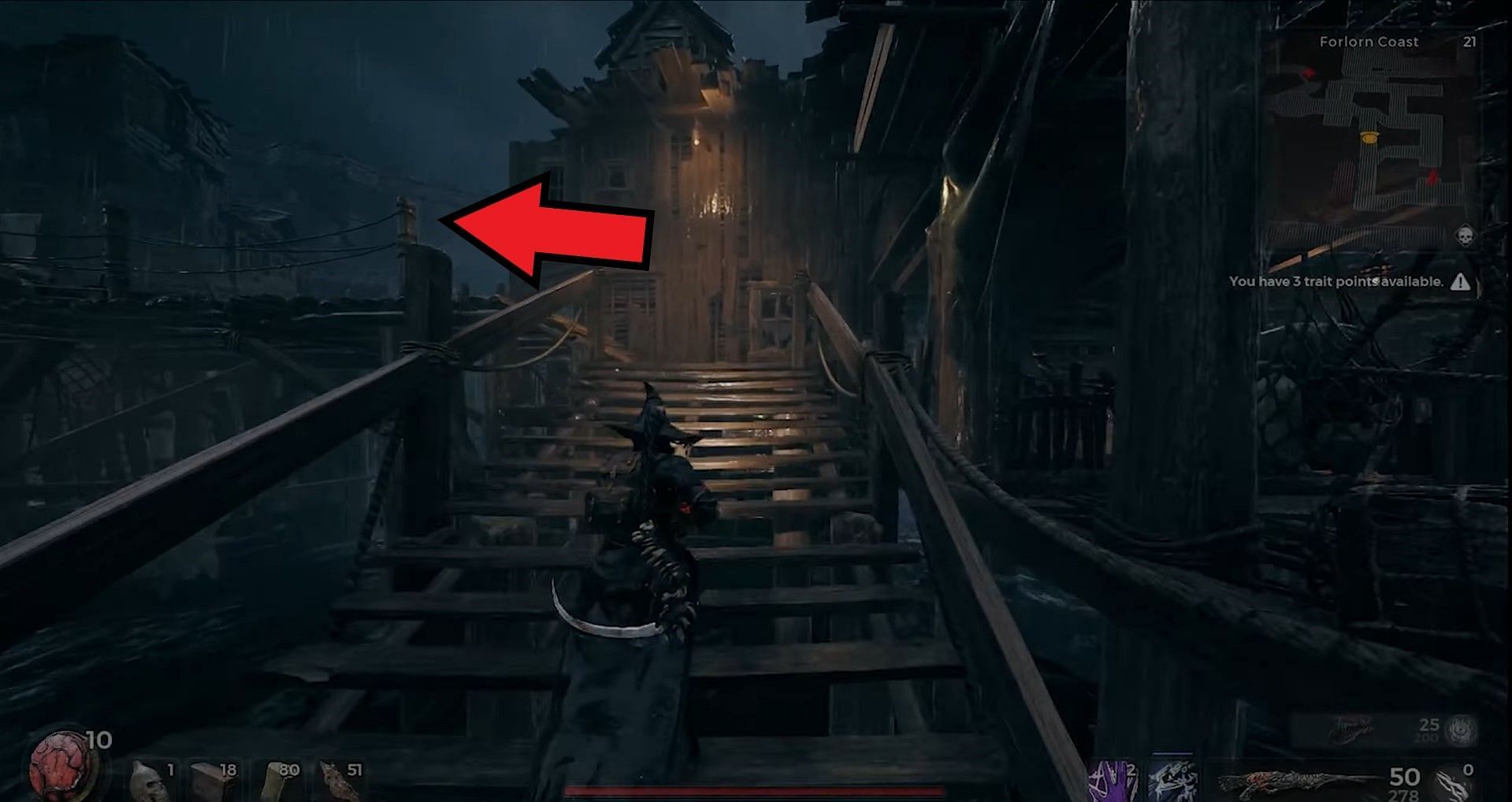 Bridge to the first location in Remnant 2 (Image via Gunfire Games)