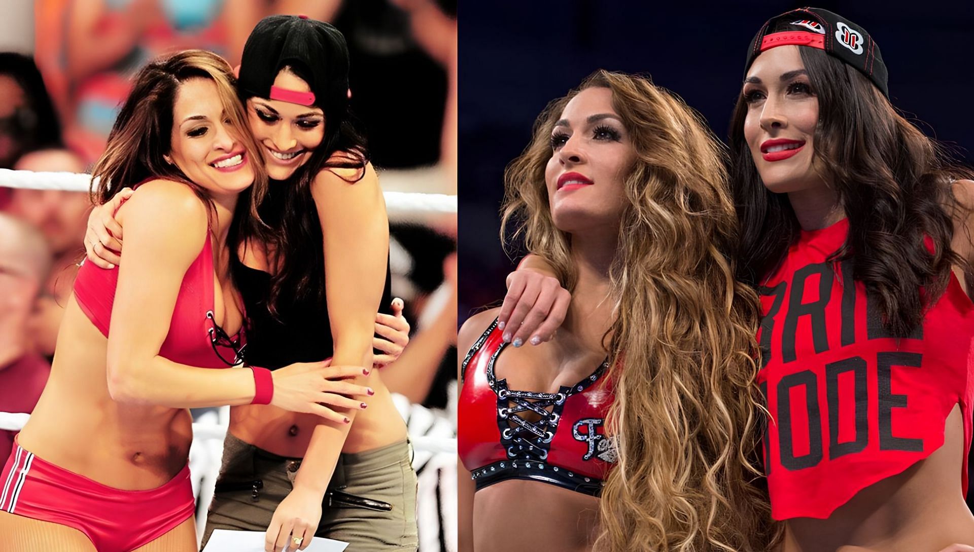 Nikki Bella and Brie Bella are former WWE Superstars