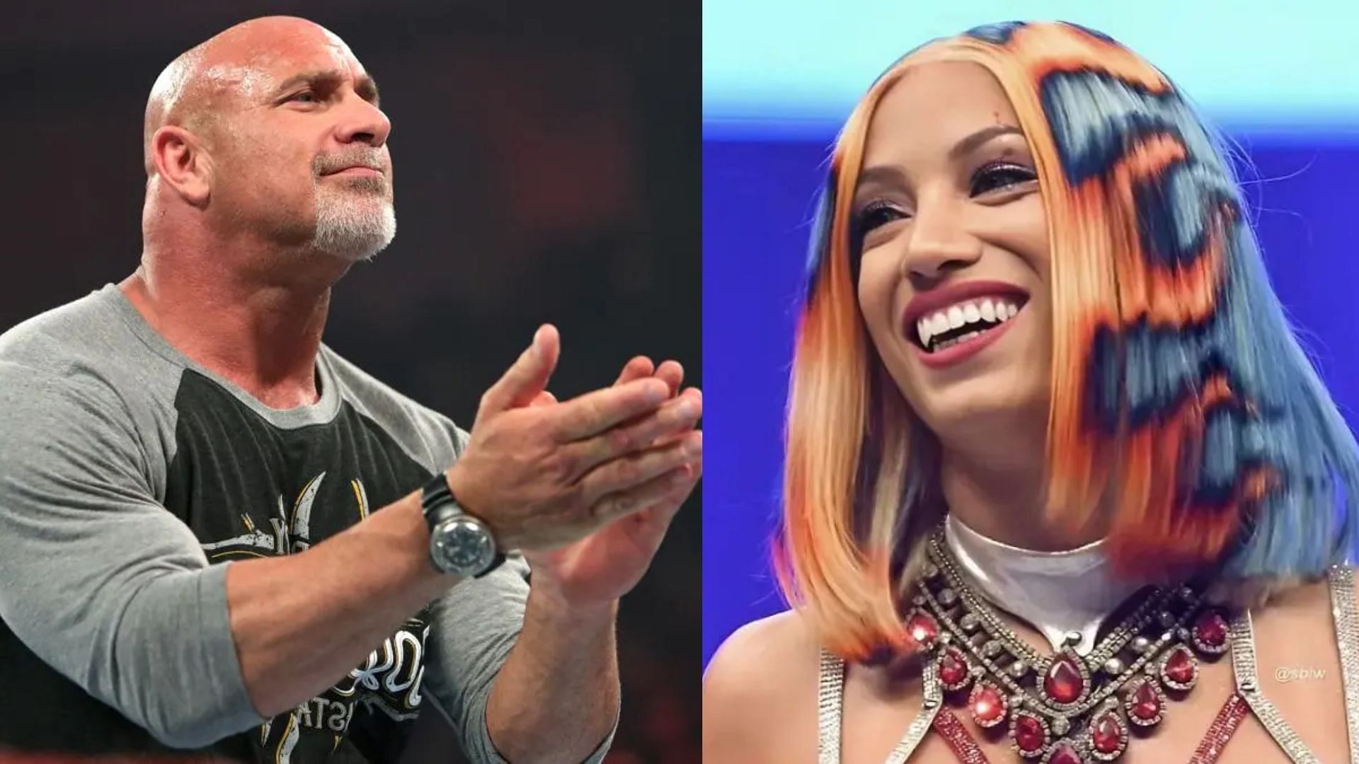 Photo: Goldberg, Mercedes Mone, and several other stars react to AEW ...