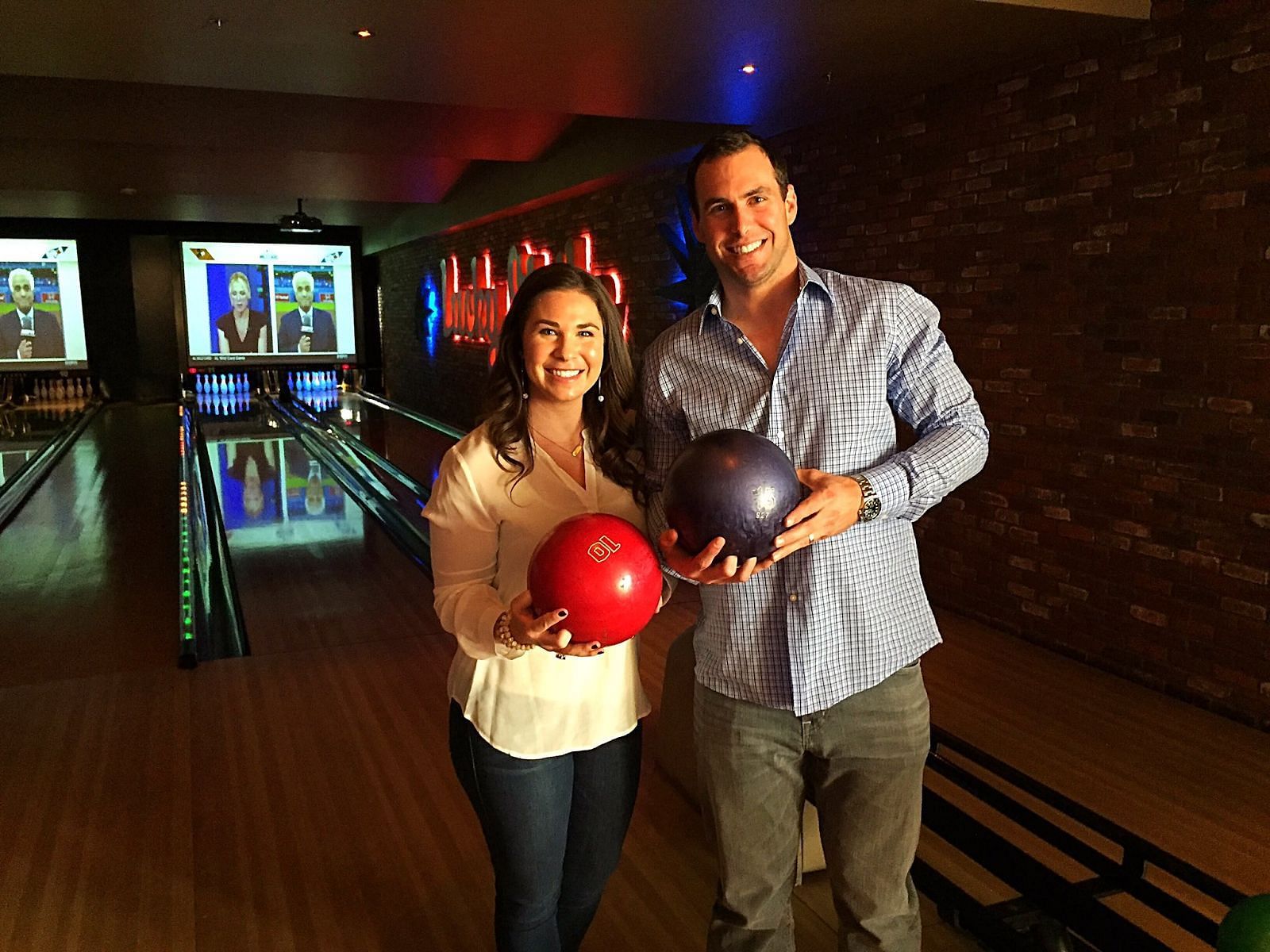 Paul Goldschmidt and Amy Goldschmidt. Source: Twitter handle/@BALLYSPORTSAZ