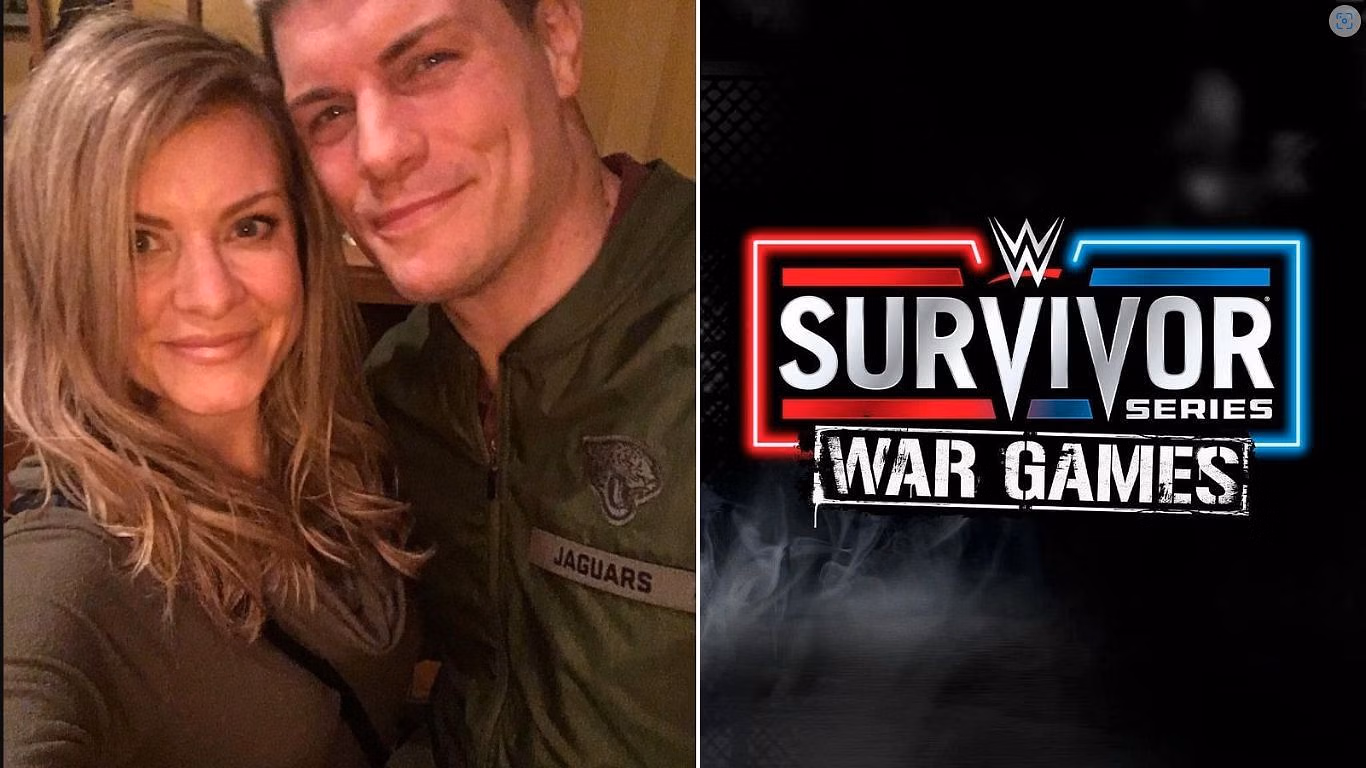 Cody Rhodes with his sister Teil Rhodes