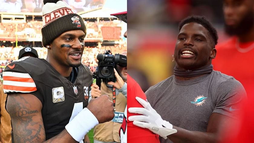 Tyreek Hill gets slammed by fans for supporting Deshaun Watson ...