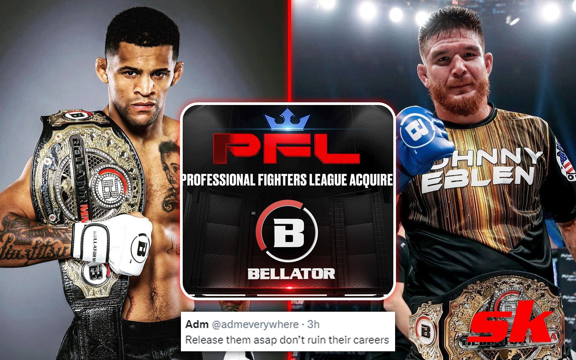 Bellator MMA  Professional Fighters League Acquires Bellator in Industry  Transformative Deal