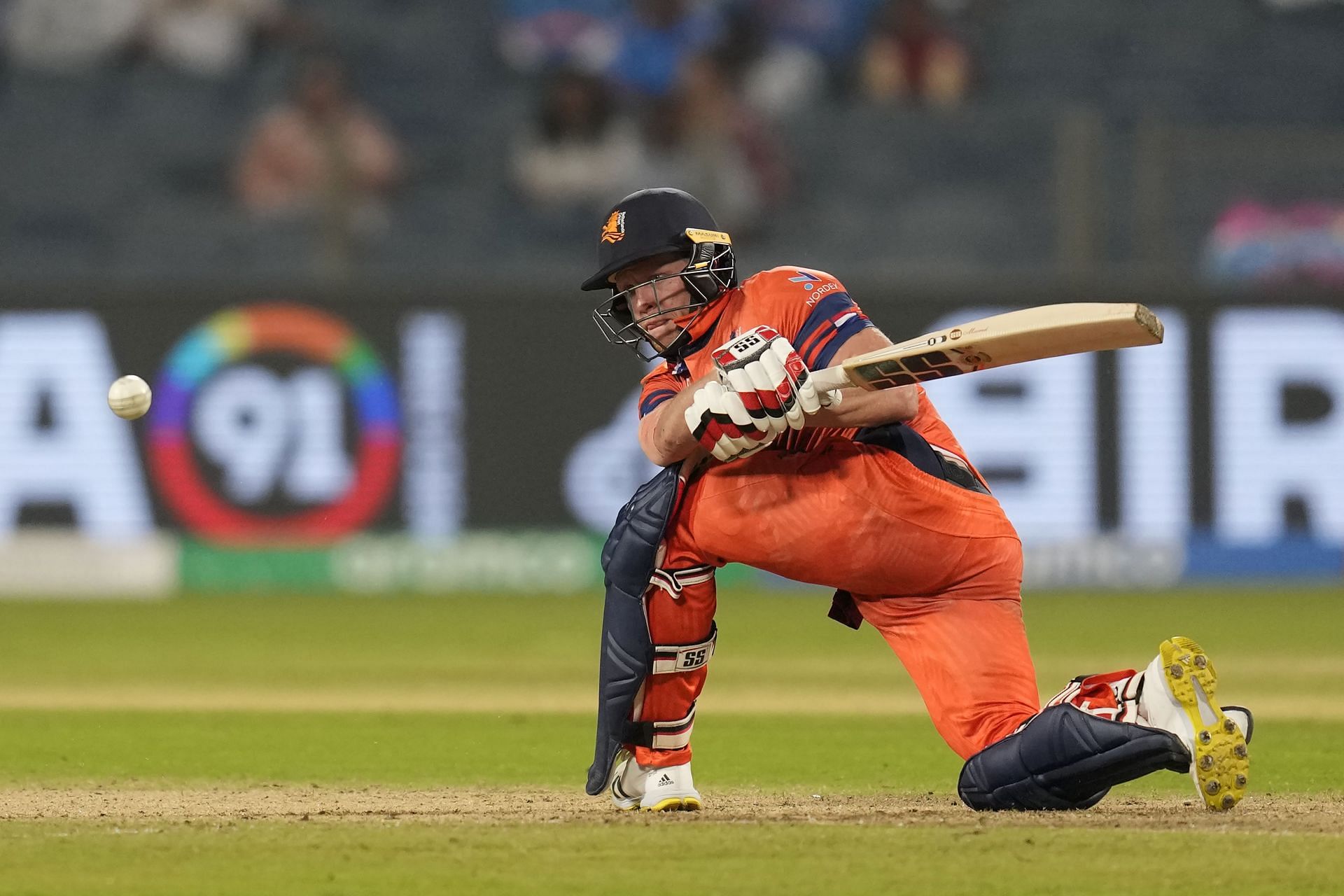 Sybrand Engelbrecht is the Netherlands' leading run-scorer this World Cup. 