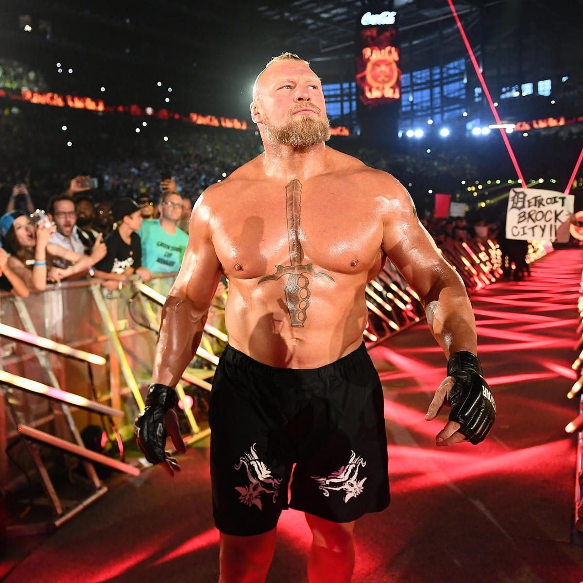 Brock Lesnar is one of the biggest names in pro wrestling.