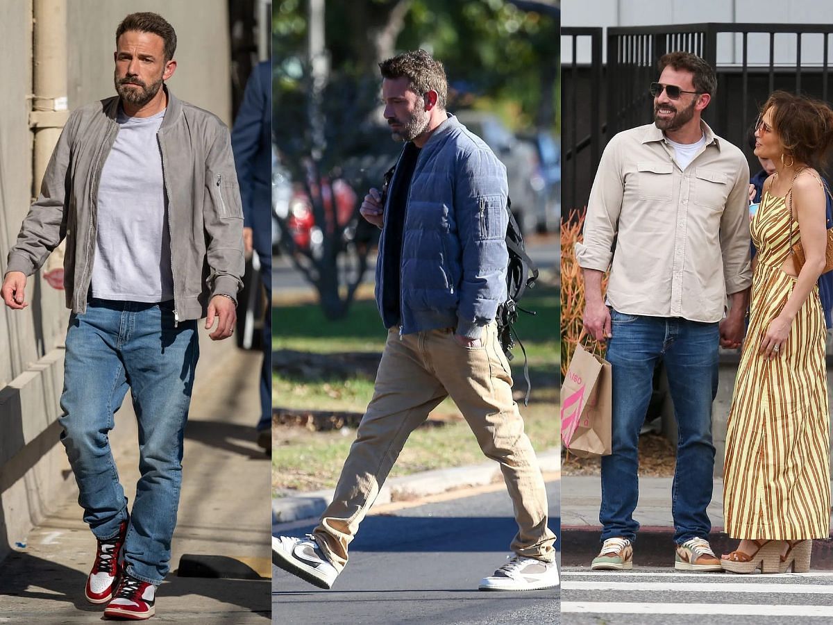 Sneakerheads gives mixed reaction to Ben Affleck wearing unreleased Travis Scott and Air Jordan 1 High &lsquo;Chicago&rsquo;