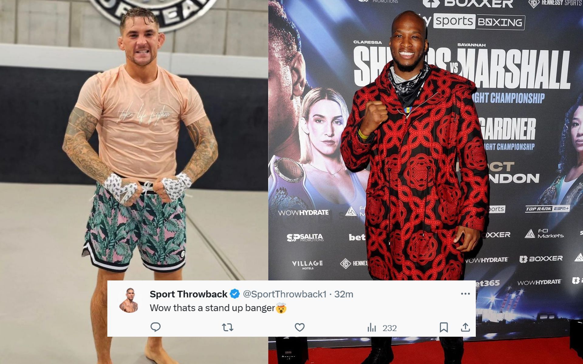 Dustin Poirier (left) and Michael Page (right) (Image credits @dustinpoirier and @michaelvenompage on Instagram)