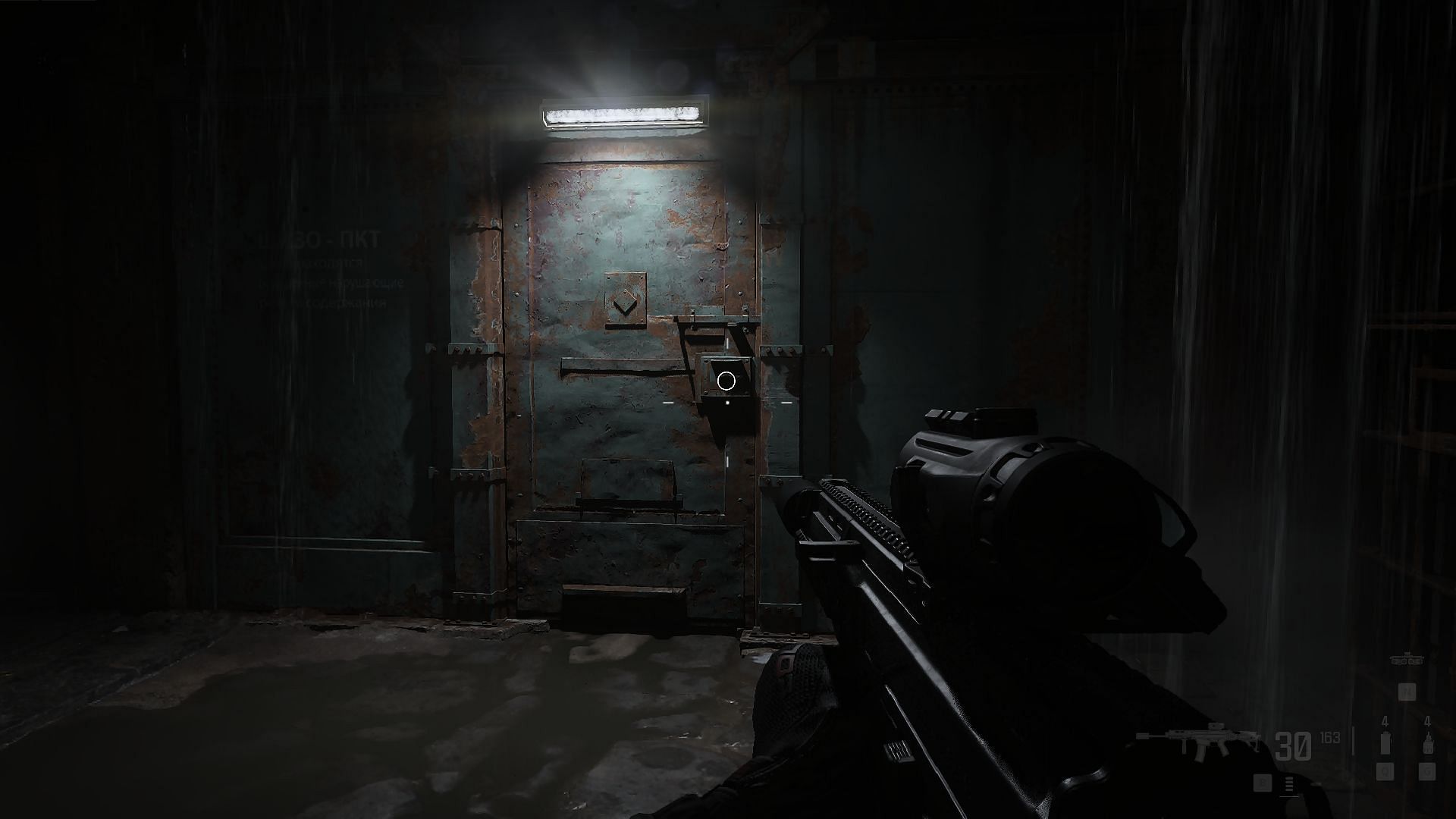 Modern Warfare 3 fortified door in Operation 627 (Image via Activision)