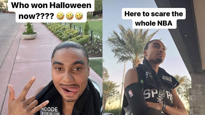 Watch: Victor Wembanyama's sister Eve's hilarious Halloween outfit makes her unrecognizable