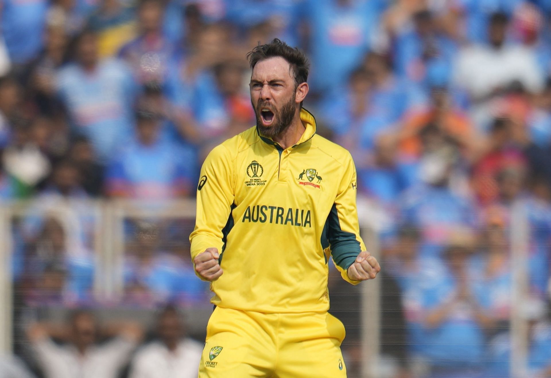 Glenn Maxwell during the 2023 World Cup