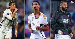 Incredible Jude Bellingham stat reveals Real Madrid midfielder has produced higher numbers than Cristiano Ronaldo and Karim Benzema's best seasons