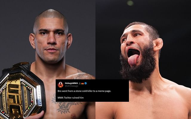 Khamzat Chimaev: "Went from a stone cold killer to a meme page" - Alex Pereira calls out Khamzat Chimaev for allegedly cherry-picking opponents, fans react