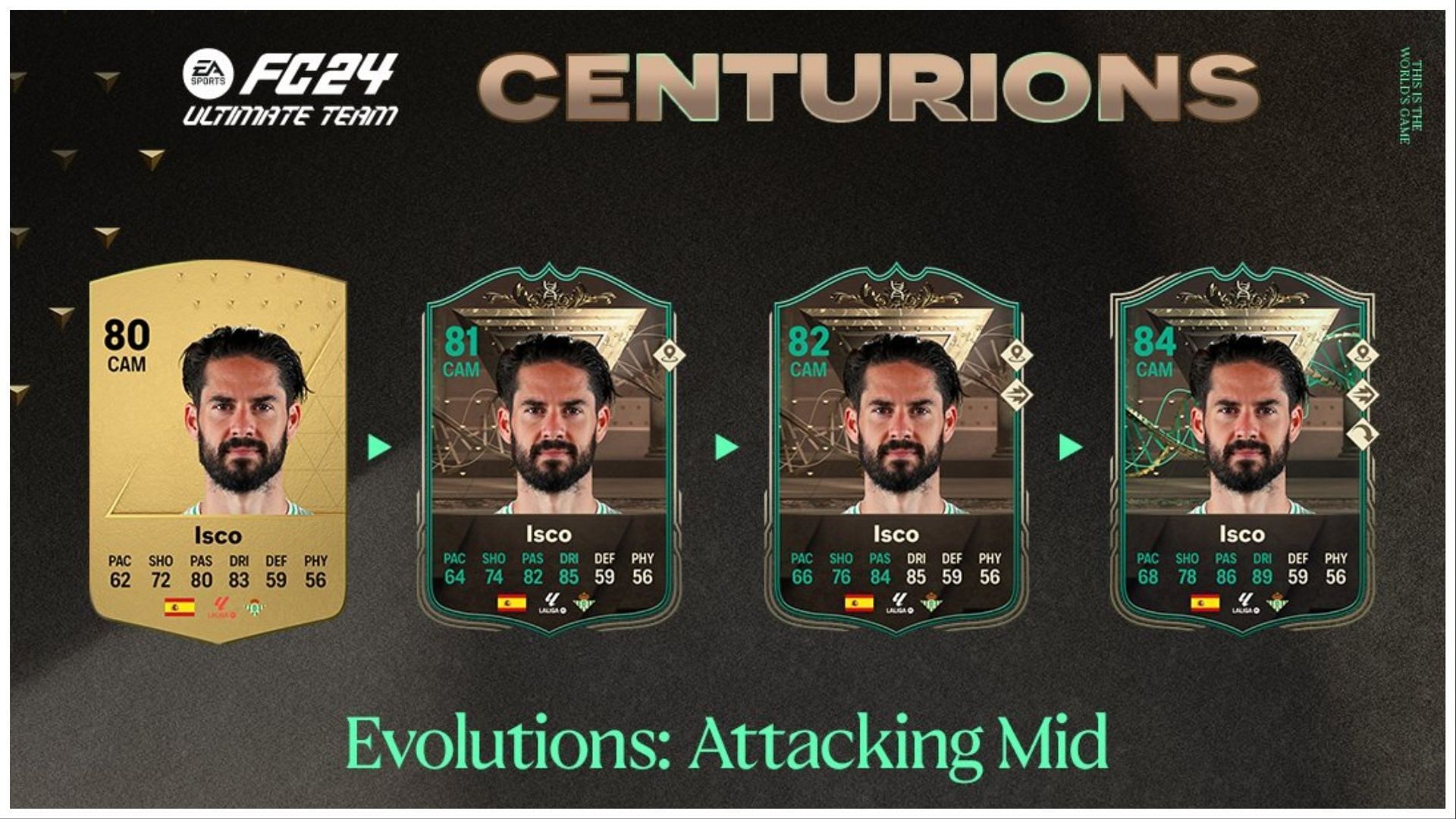 EA FC 24 Centurions Attacking Mid Evolution