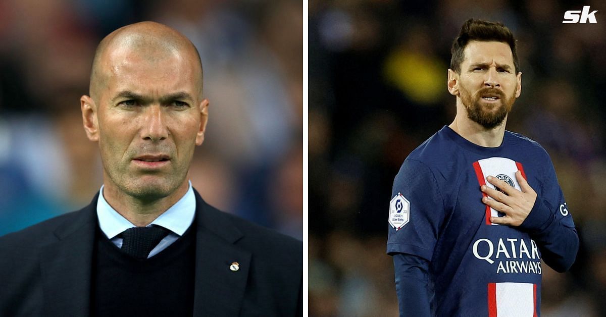 Lionel Messi tells Zinedine Zidane what he missed the most at PSG.