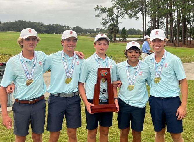 Charlie Woods and team triumph at Florida High School State Championship in front of Tiger Woods