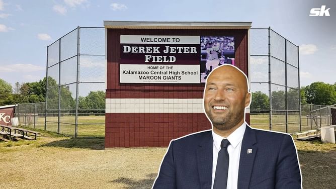 ''We have a lot of memories here'' - Derek Jeter invests $5,000,000 in baseball and softball field renovation at his childhood school in Kalamazoo