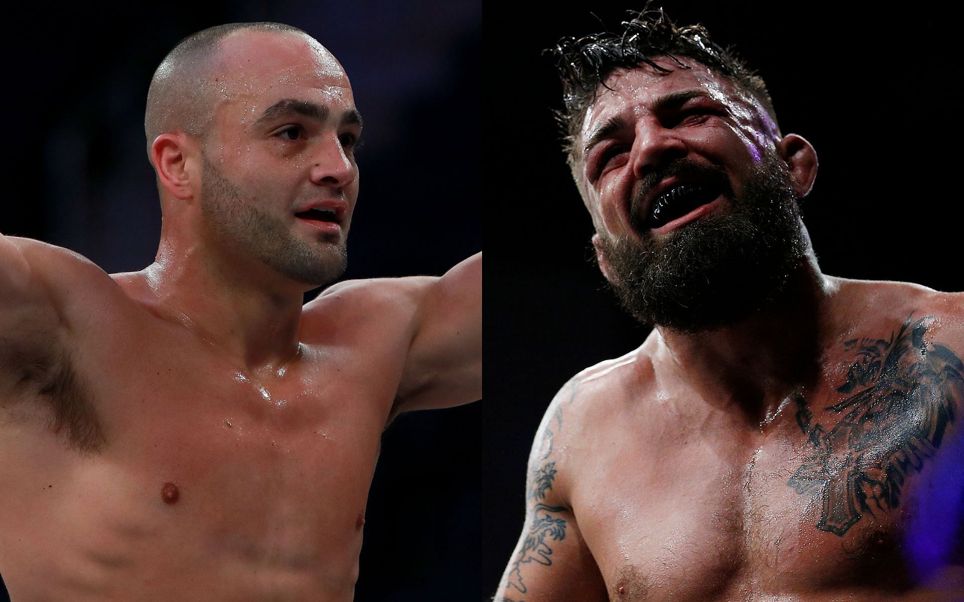 Eddie Alvarez (Left); Mike Perry (Right) [*Image courtesy: Getty Images]