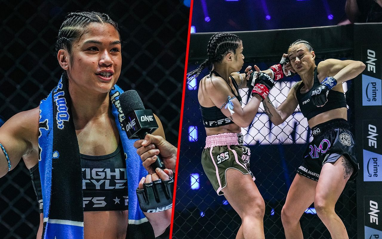 Jackie Buntan recalls how she got her start in Muay Thai.