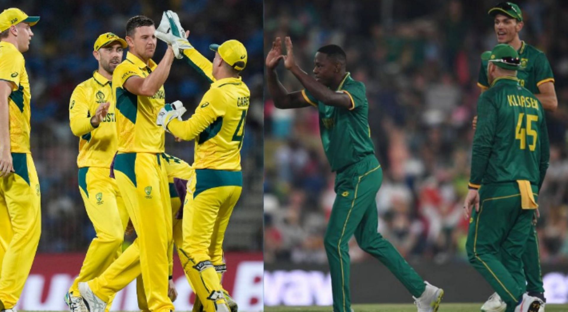 South Africa and Australia will resume their World Cup rivalry