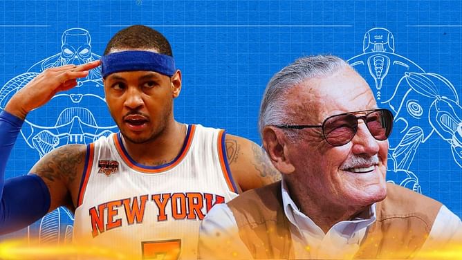 "He created an actual comic book" - Carmelo Anthony reveals Stan Lee planned to launch superhero blueprint for the Knicks legend