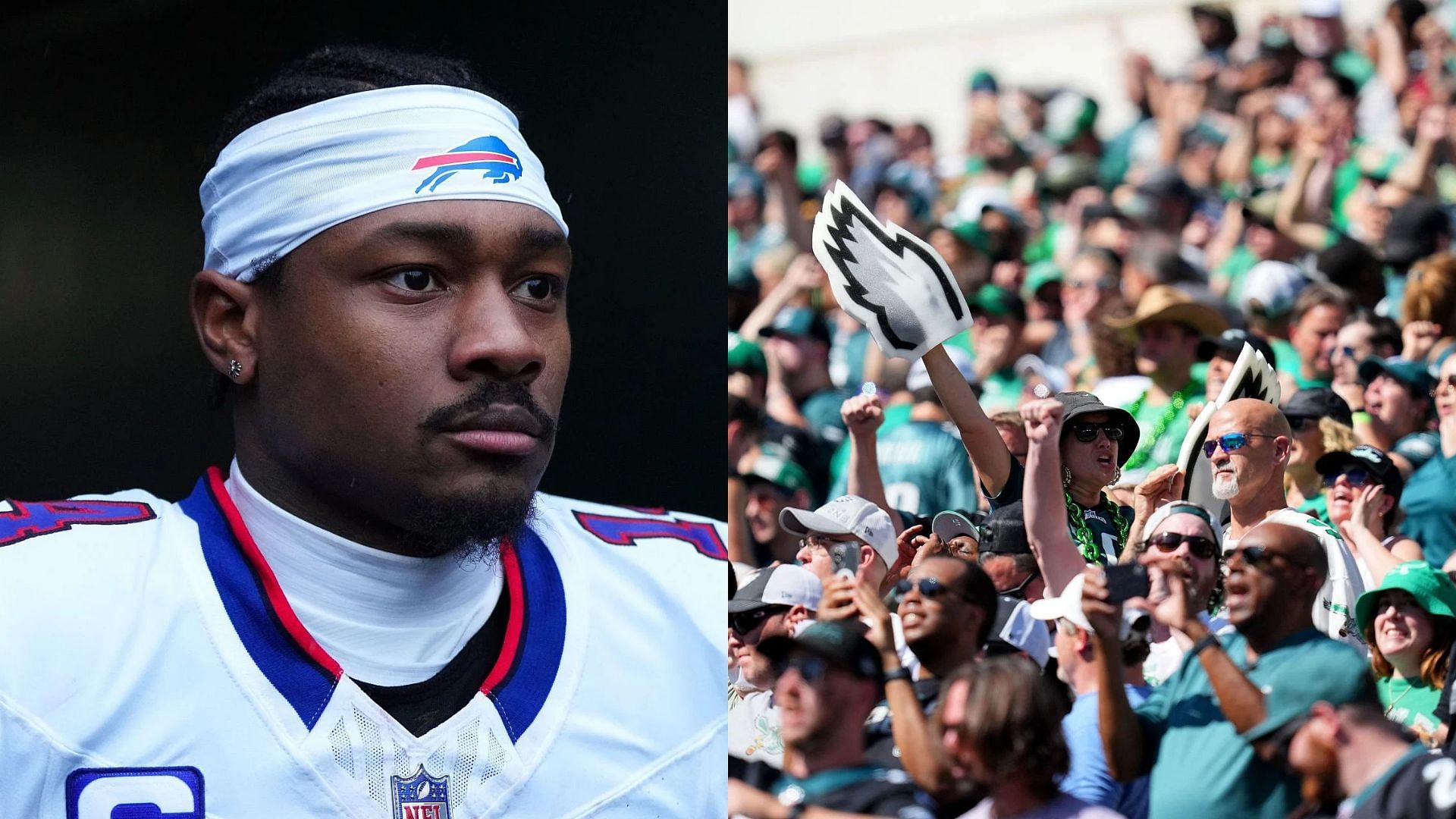 Philadelphia Eagles fans mocking Stefon Diggs for premature celebration