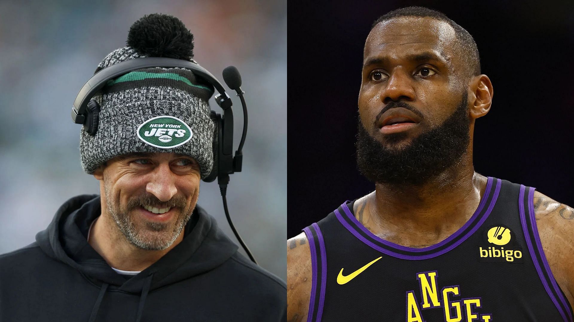 LeBron James stunned at Aaron Rodgers