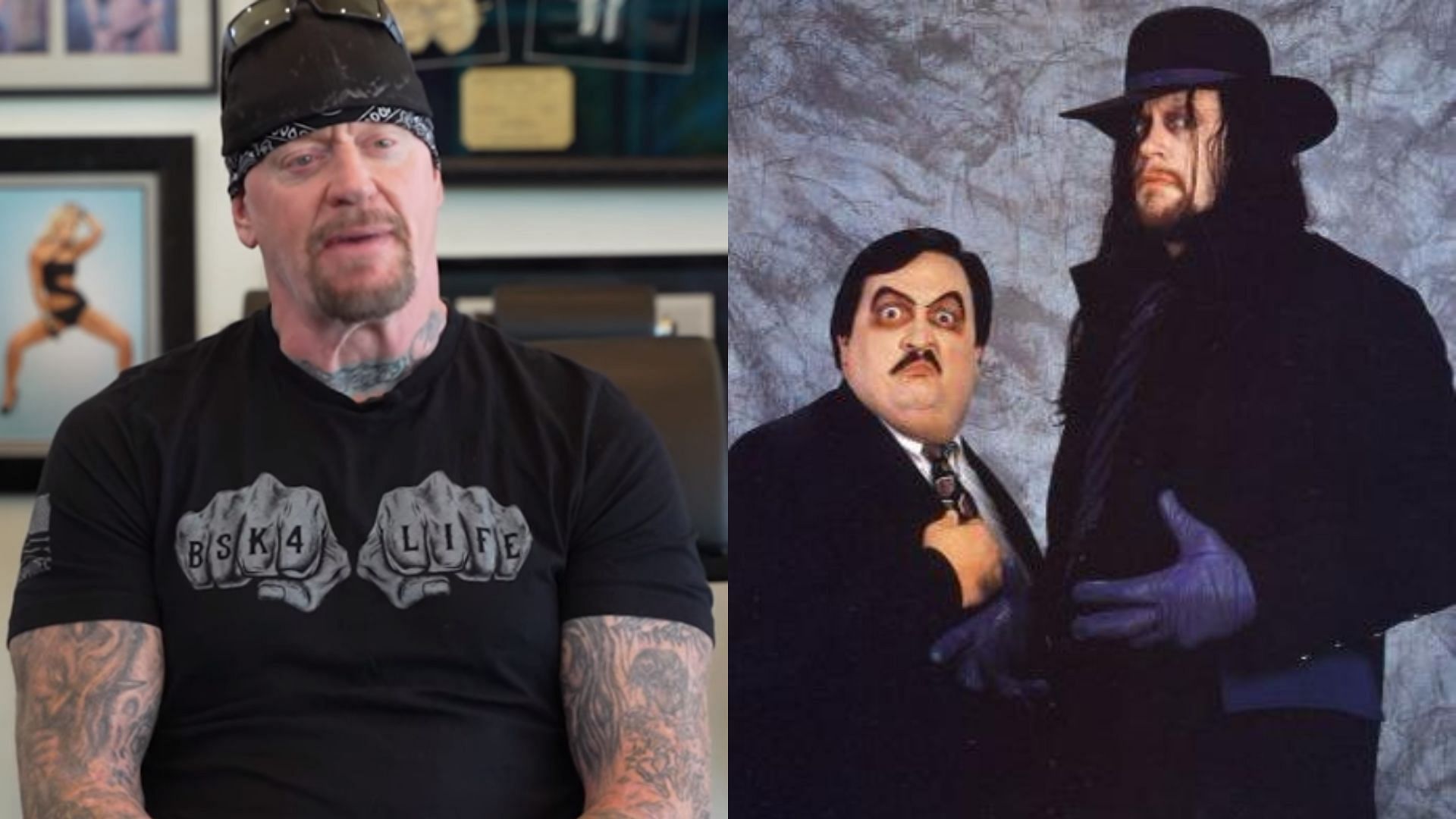 The Undertaker and Paul Bearer was a great pairing.