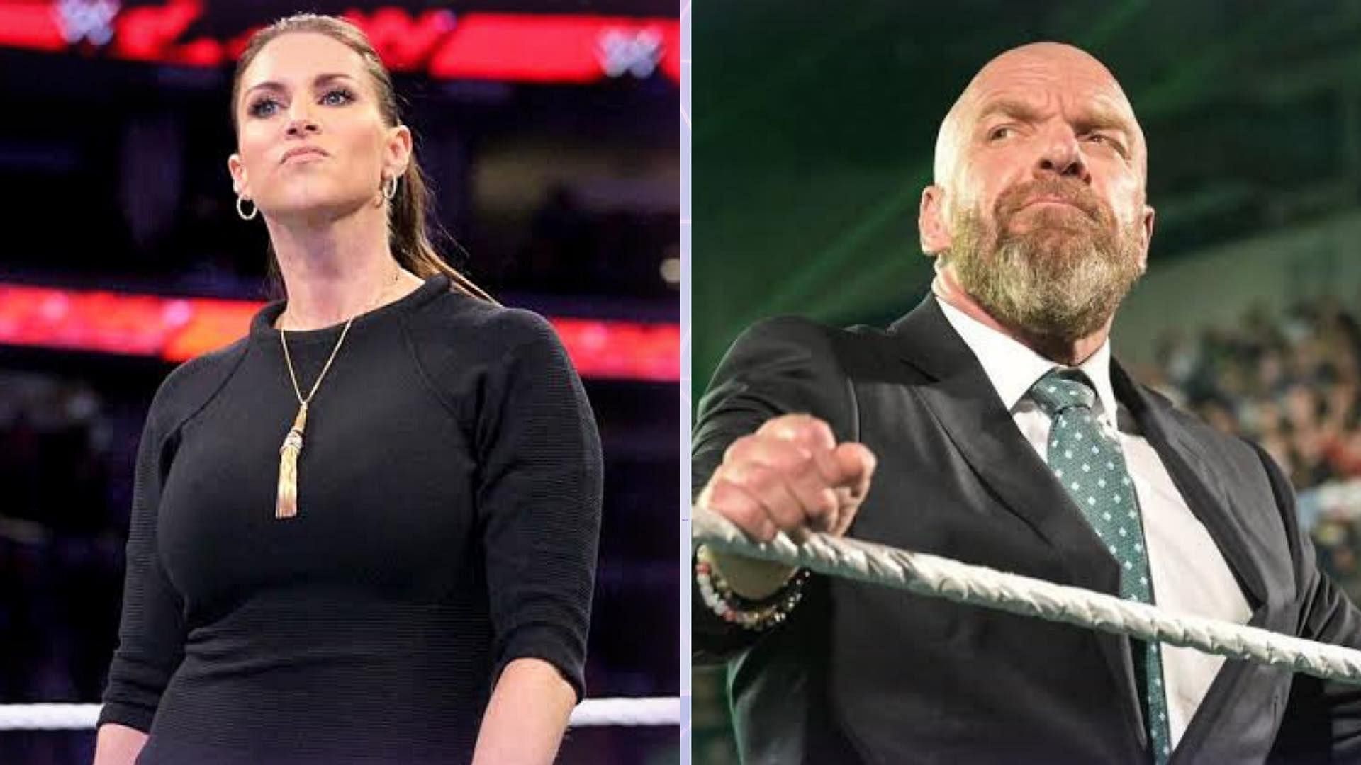 Stephanie McMahon and Triple H were in charge until the beginning of this year